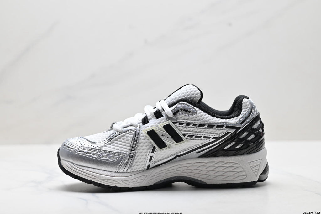 Authentic New Balance M1906 sneakers, silver and white stylish mesh men's shoes, women's shoes, couple style.