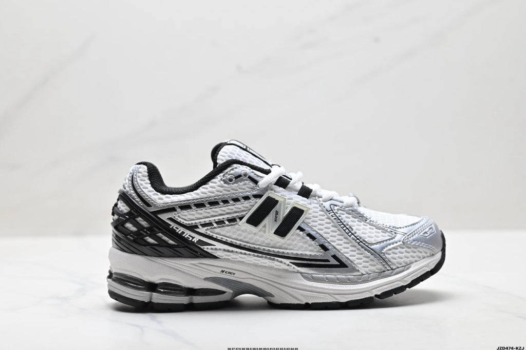 Authentic New Balance M1906 sneakers, silver and white stylish mesh men's shoes, women's shoes, couple style.