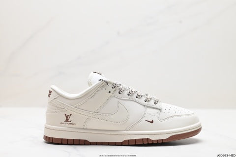 Nike Air Jordan 1 Low LV Collaboration sneakers Men's and women's shoes, casual sports shoes