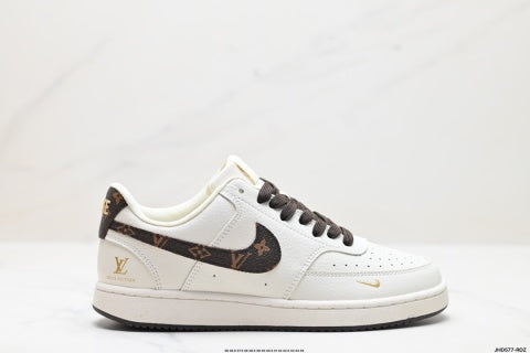 NIKE Louis Vuitton collaboration sneakers Summer athletic shoes for men and women, couple styles