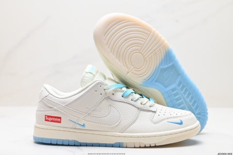 Nike Supreme collaboration sneakers Anti-slip basketball shoes for men and women