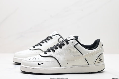 NIKE Louis Vuitton collaboration sneakers Anti-slip basketball shoes for men and women