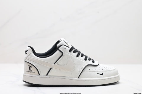 NIKE Louis Vuitton collaboration sneakers Anti-slip basketball shoes for men and women