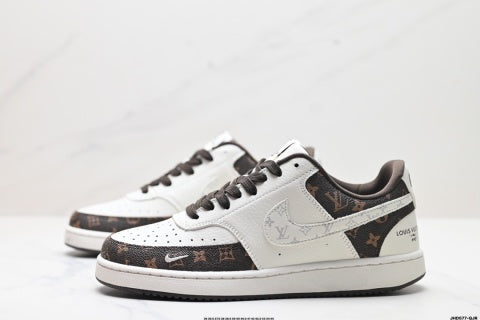 NIKE LV collaboration sneakers Men's and women's low-top sneakers