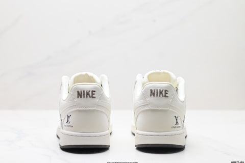 NIKE COURT Louis Vuitton Collaboration Sneakers Non-slip basketball shoes for men and women, versatile.