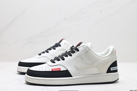 NIKE Supreme collaboration basketball shoes Men's and women's shoes, couple style, summer sports shoes