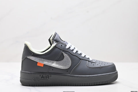 Nike Air Force 1 OFF-WHITE collaboration basketball shoes Summer athletic shoes and casual shoes for men and women