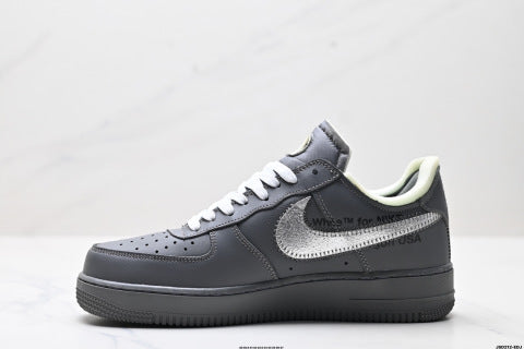 Nike Air Force 1 OFF-WHITE collaboration basketball shoes Summer athletic shoes and casual shoes for men and women