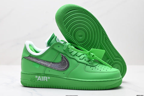 Nike Air Force 1 OFF-WHITE collaboration basketball shoes 2026 New Men's Running Shoes