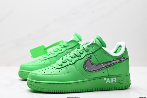 Nike Air Force 1 OFF-WHITE collaboration basketball shoes 2026 New Men's Running Shoes
