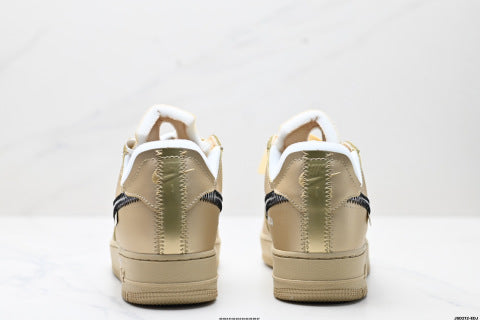 Nike Air Force 1 OFF-WHITE Collaboration Sneakers  Breathable and non-slip basketball shoes for men