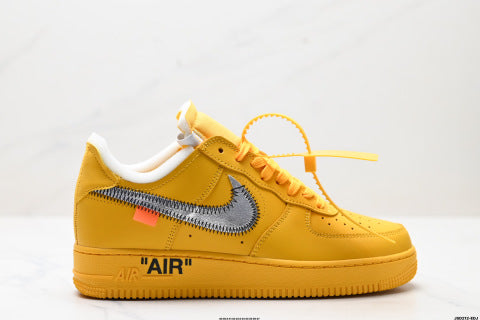 Nike Air Force 1 OFF-WHITE Collaboration Sneakers New running shoes and shock-absorbing basketball shoes