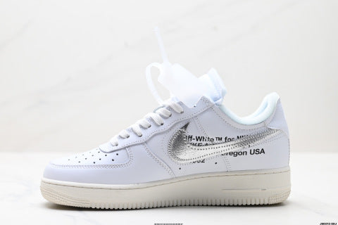Nike Air Force 1 OFF-WHITE Collaboration Sneakers New shock-absorbing basketball shoes for men