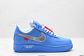 Nike Air Force 1 OFF-WHITE collaboration basketball shoes Men's shoes, versatile casual athletic shoes