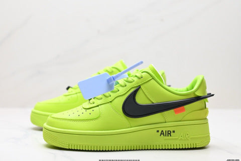 Nike Air Force 1 OFF-WHITE Collaboration Sneakers Anti-slip basketball shoes for men and women