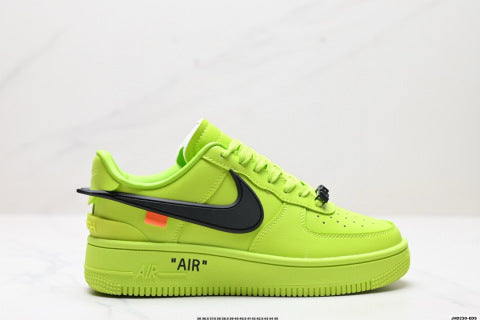 Nike Air Force 1 OFF-WHITE Collaboration Sneakers Anti-slip basketball shoes for men and women