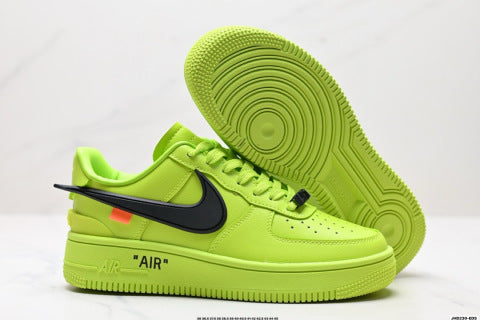 Nike Air Force 1 OFF-WHITE Collaboration Sneakers Anti-slip basketball shoes for men and women