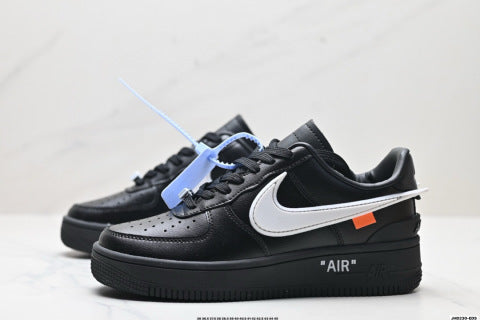 Nike Air Force 1 OFF-WHITE collaboration basketball shoes Summer athletic shoes, comfortable men's and women's shoes