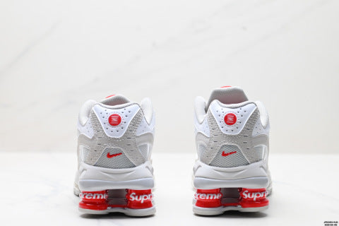 Supreme x Nike Shox Ride 2 Collaboration Sneakers  Running, shock absorption, and anti-slip basketball shoes for men and women