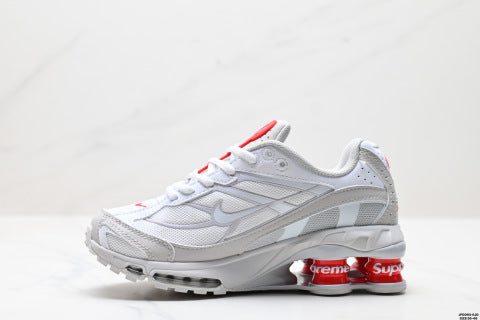 Supreme x Nike Shox Ride 2 Collaboration Sneakers  Running, shock absorption, and anti-slip basketball shoes for men and women