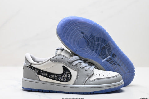 Nike Air Jordan 1 *Dior Collaboration Sneakers Comfortable casual sports shoes for men and women