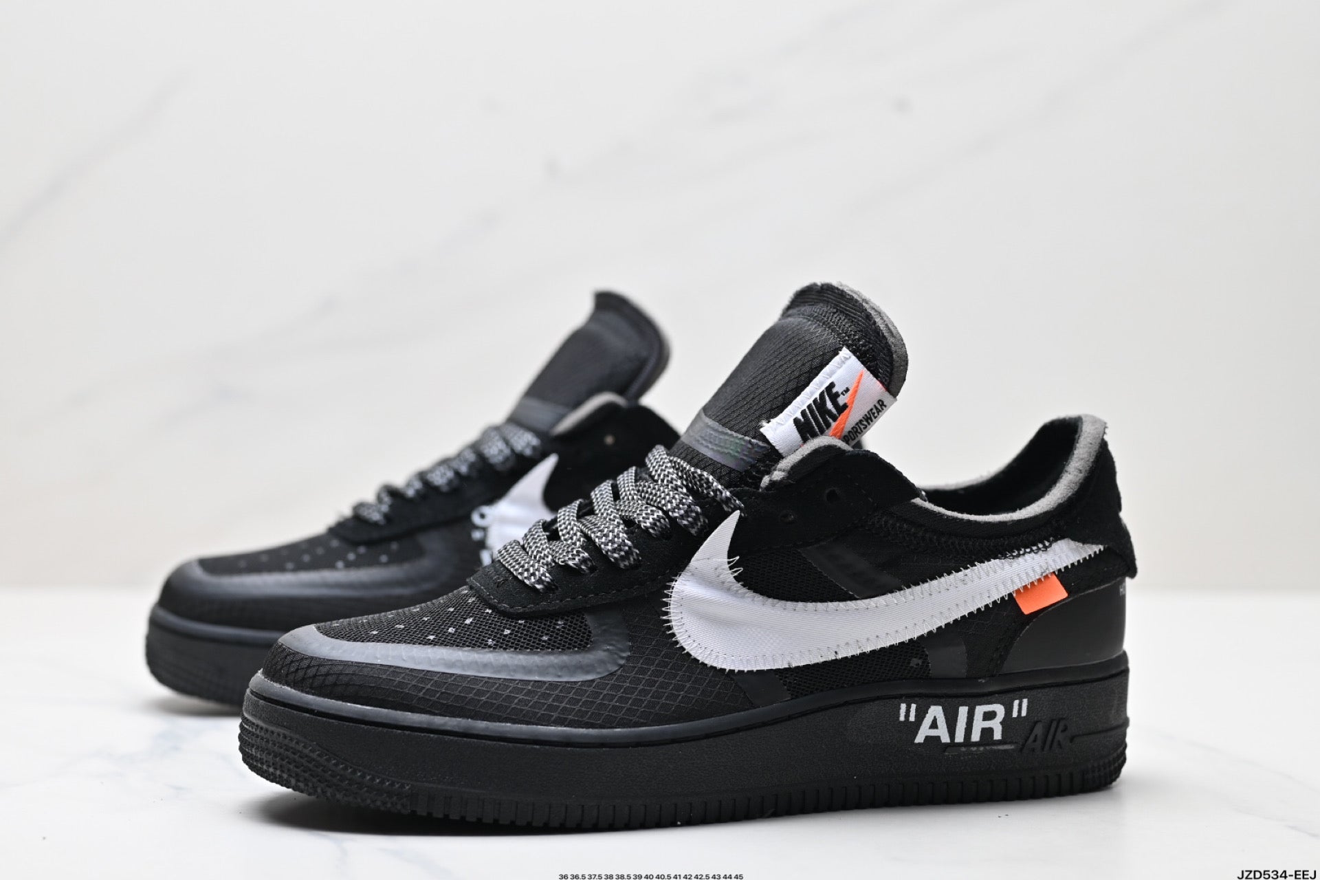 Nike Air Force 1 OW OFF-WHITE Collaboration Sneakers Comfortable casual basketball shoes for men and women