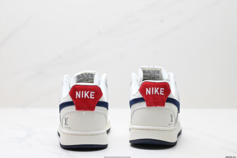 NIKE LV collaboration sneakers Breathable and non-slip basketball shoes, versatile casual sports shoes