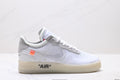 Nike Air Force 1 OFF-WHITE collaboration basketball shoes Summer athletic shoes, comfortable men's and women's shoes