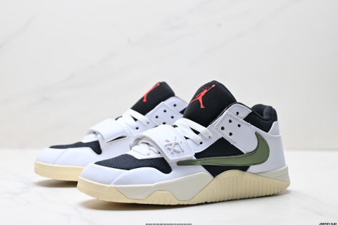 Nike Jordan Cut The Check Jumpman Jack TR Collaboration Sneakers New running shoes with shock absorption, suitable for men and women.