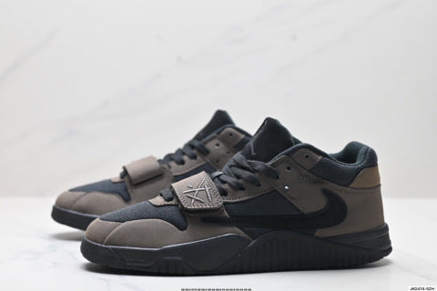 Nike Jordan Cut The Check Jumpman Jack TR Collaboration Sneakers Non-slip, versatile, casual low-top sneakers, men's and women's shoes