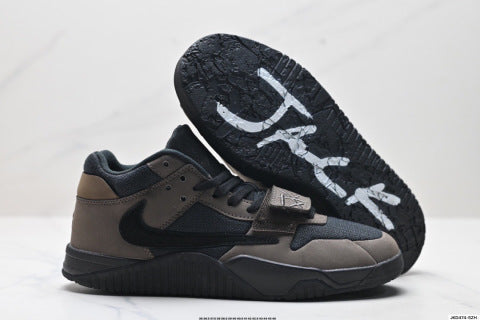 Nike Jordan Cut The Check Jumpman Jack TR Collaboration Sneakers Non-slip, versatile, casual low-top sneakers, men's and women's shoes