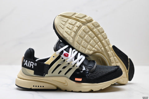 Nike Air Presto 2.0 OFF-WHITE collaboration basketball shoes Men's and women's shoes, versatile casual sports shoes