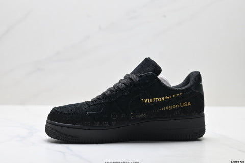 Nike Air Force 1 LV Collaboration Low-Top Sneakers Anti-slip, versatile casual sports shoes for men and women