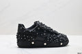 Swarovski x Nike Air Force 1 sneakers Fashionable casual low-top sneakers, women's shoes, couple shoes