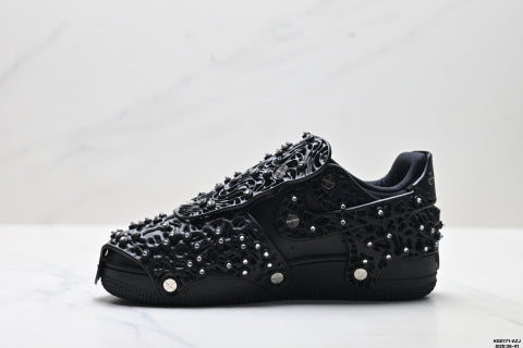 Swarovski x Nike Air Force 1 sneakers Fashionable casual low-top sneakers, women's shoes, couple shoes