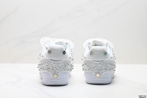 Swarovski x Nike Air Force 1 Low-top Sneakers Comfortable casual women's shoes