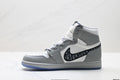 Nike Air Jordan 1 High OG Dior collaboration basketball shoes Shock-absorbing and anti-slip men's and women's shoes sports shoes