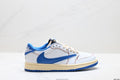 Nike Air Jordan 1 Travis Scott Collaboration Basketball Shoes Shock-absorbing casual low-top sneakers for men and women