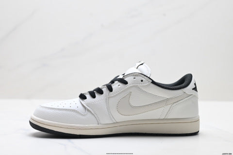 Nike Travis Scott x Air Jordan 1 low-top basketball shoes Men's sneakers and women's athletic shoes