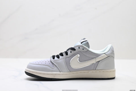 Nike Travis Scott x Air Jordan 1 low-top basketball shoes Men's casual shoes and women's athletic shoes