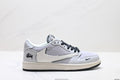 Nike Travis Scott x Air Jordan 1 low-top basketball shoes Men's casual shoes and women's athletic shoes