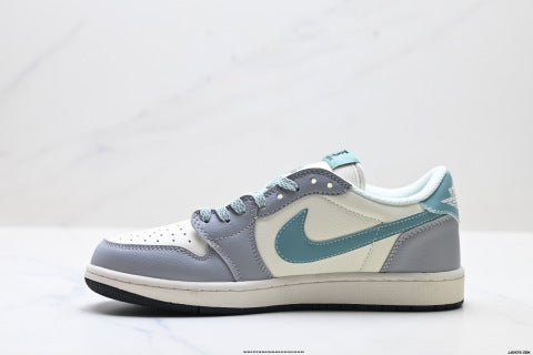 Nike Travis Scott x Air Jordan 1 low-top basketball shoes Men's casual shoes and women's athletic shoes