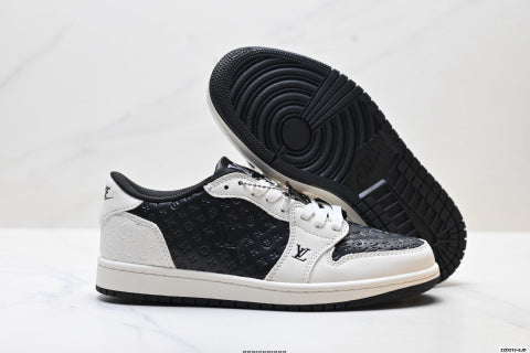 Nike Air Jordan 1 Collaboration basketball shoes  Men's lightweight low-top sneakers