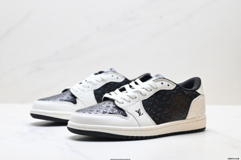 Nike Air Jordan 1 Collaboration basketball shoes  Men's lightweight low-top sneakers