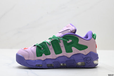 Nike Air More Uptempo low Pippen Original Series athletic basketball shoes classic high-street versatile casual men's and women's shoes, couple style