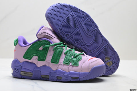 Nike Air More Uptempo low Pippen Original Series athletic basketball shoes classic high-street versatile casual men's and women's shoes, couple style