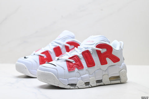 Nike Air More Uptempo low Pippen Original Series athletic basketball shoes classic high-street versatile casual men's and women's shoes, couple style