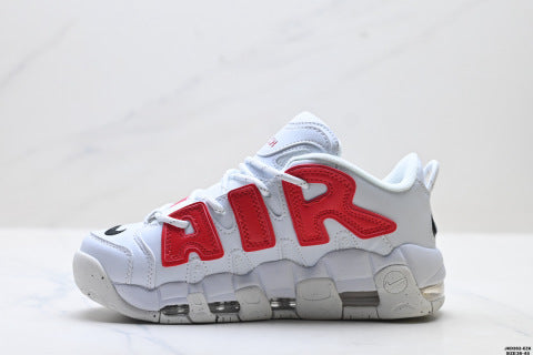 Nike Air More Uptempo low Pippen Original Series athletic basketball shoes classic high-street versatile casual men's and women's shoes, couple style