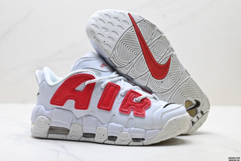 Nike Air More Uptempo low Pippen Original Series athletic basketball shoes classic high-street versatile casual men's and women's shoes, couple style