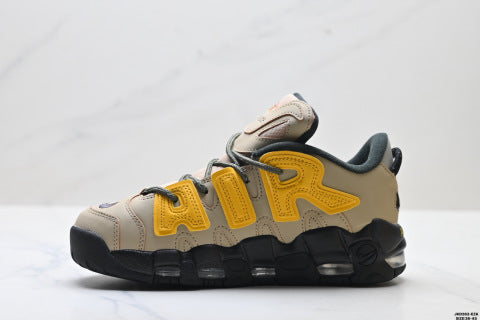 Nike Air More Uptempo low Pippen Original Series athletic basketball shoes classic high-street versatile Classic casual men's and women's shoes, couple styles
